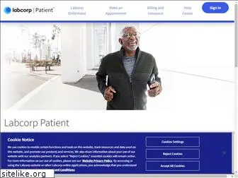 patient.labcorp.com