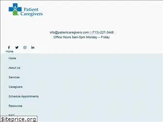 patientcaregivers.com