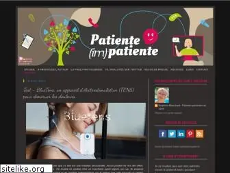 patienteimpatiente.fr