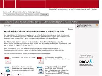 patienteninfo-service.de