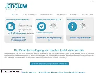 patientenverfuegung-janolaw.de