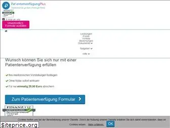 patientenverfuegungplus.de