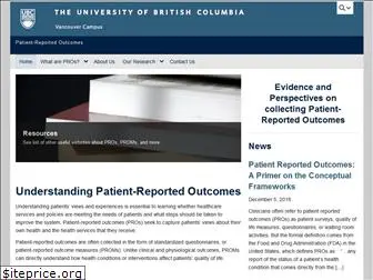 patientreportedoutcomes.ca