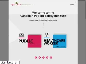 patientsafetyinstitute.ca