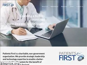 patientsfirst.org.nz