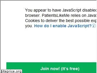 patientslikeme.com