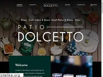 patiodolcetto.com