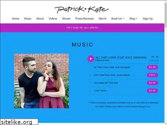 patrickandkatemusic.com