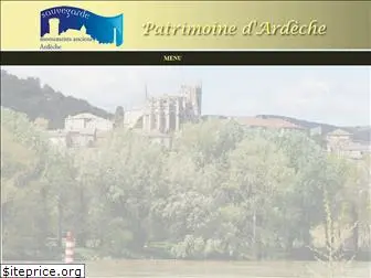 patrimoine-ardeche.com