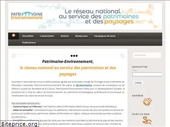 patrimoine-environnement.fr