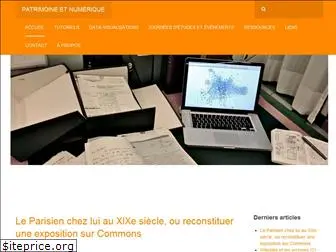 patrimoine-et-numerique.fr