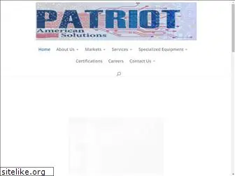 patriotamericansolutions.com