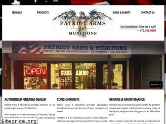 patriotarmsandmunitions.com