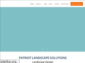 patriotlandscapesolutions.com