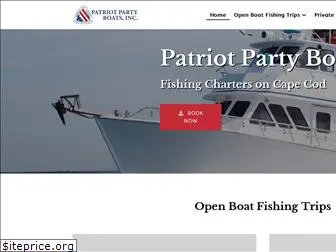 patriotpartyboats.com