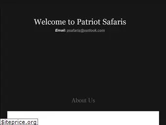 patriotsafaris.com