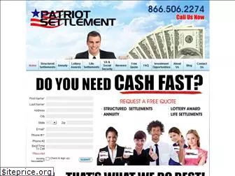 patriotsettlement.com