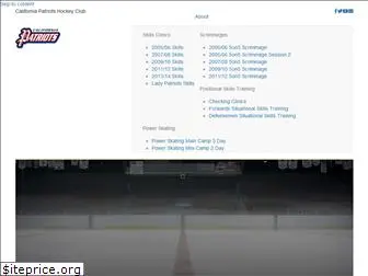 patriotshockeyclub.com