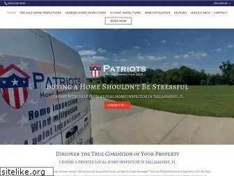 patriotshomeinspectionllc.com
