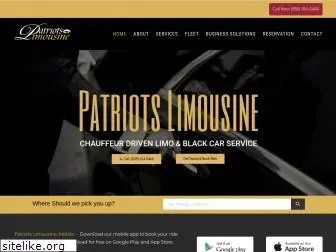 patriotslimousine.com