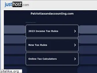patriottaxandaccounting.com