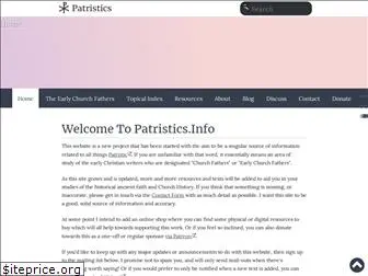 patristics.info