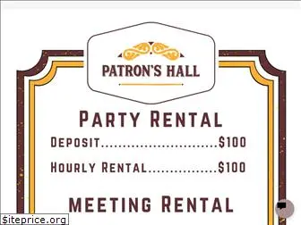 patronshall.com