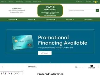 patsfurnitureinc.com