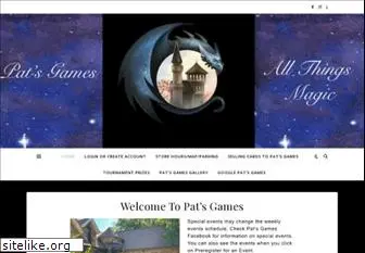 patsgames.com