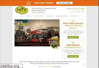 patsgarage.com