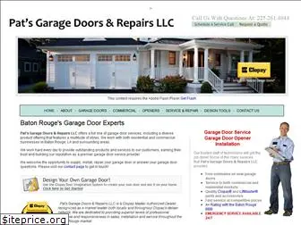 patsgaragedoor.com