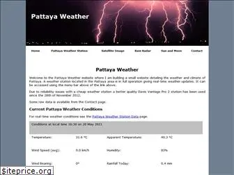 pattayaweather.net