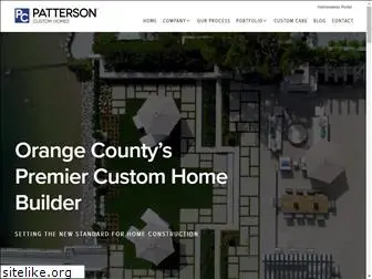 pattersoncustomhomes.com