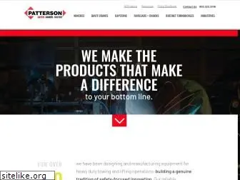 pattersonmfg.com