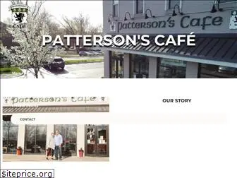 pattersonscafe.com