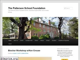pattersonschoolfoundation.org