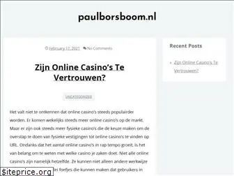 paulborsboom.nl