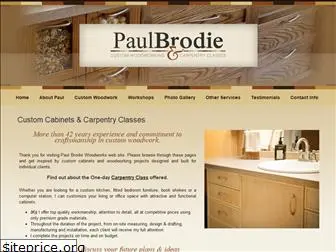 paulbrodiewoodworks.com
