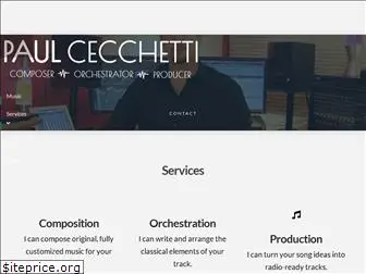 paulcecchettimusic.com