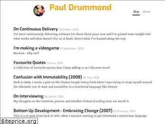 pauldrummond.dev