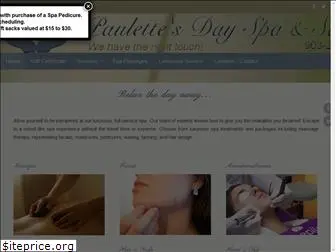 paulettesdayspa.com