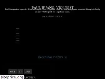paulhuangviolin.com