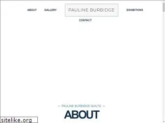 paulineburbidge-quilts.com