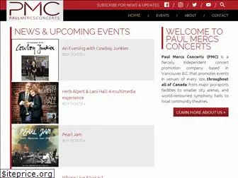 paulmercsconcerts.com