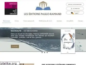 paulo-ramand-editions.fr