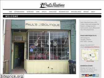 paulsboutique.ca