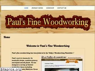 paulsfinewoodworking.com