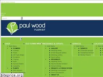 paulwoodflorist.com