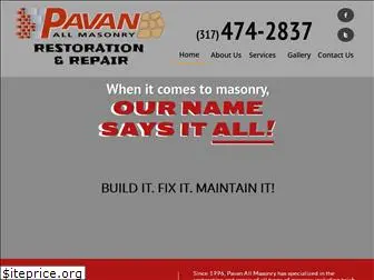 pavanallmasonry.com