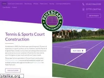 pavescapesportssurfaces.co.uk